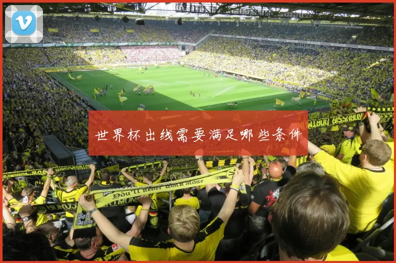 世界杯出线需要满足哪些条件
