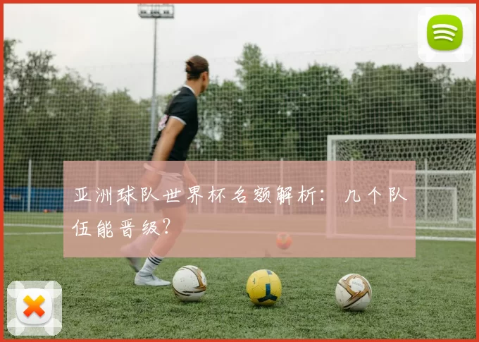 亚洲球队世界杯名额解析：几个队伍能晋级？