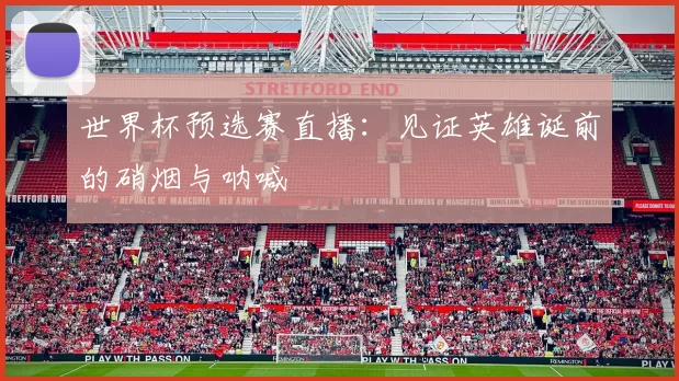 世界杯预选赛直播：见证英雄诞前的硝烟与呐喊